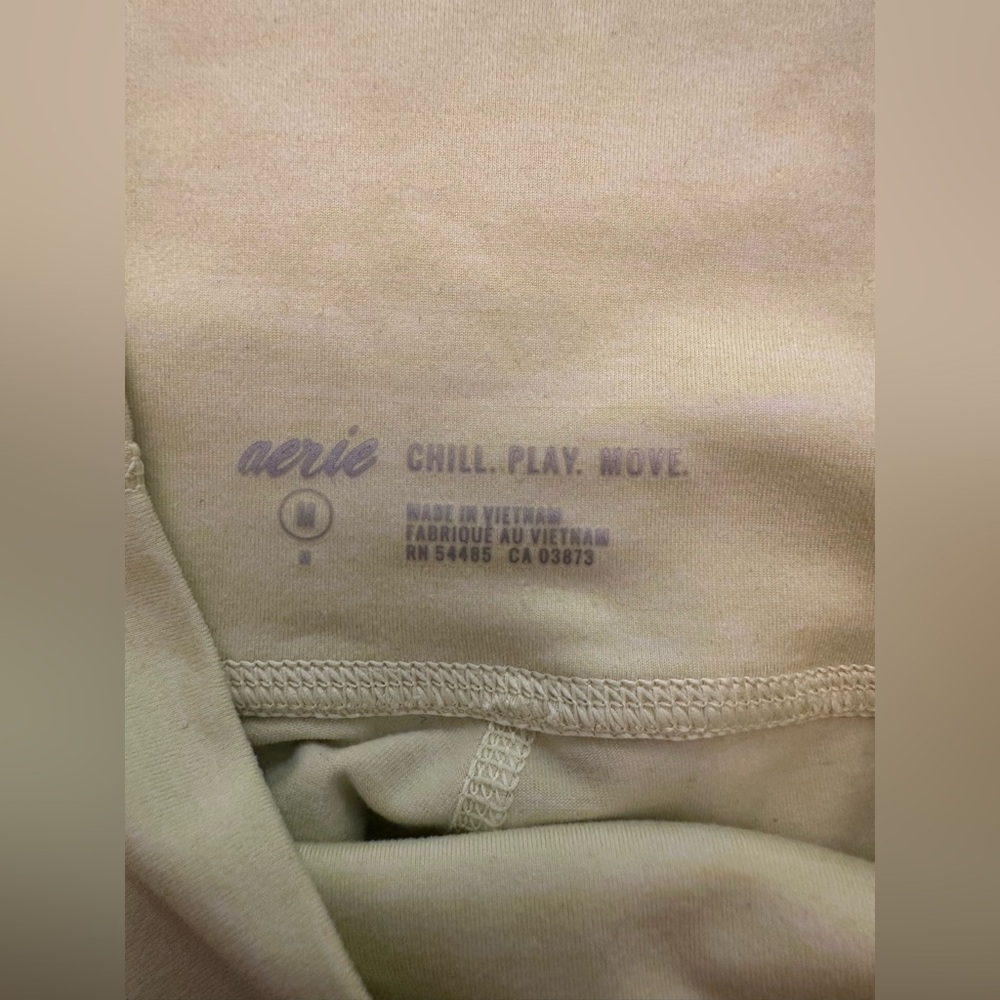 AERIE LIME GREEN HIGH WAIST BUTTER SOFT LEGGINGS - Size Medium SKU:109 - Picture 6 of 7